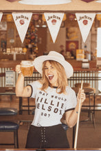 Load image into Gallery viewer, What Would Willie Nelson Do Ringer Tee