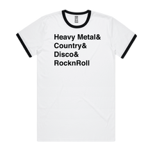 Load image into Gallery viewer, Front design of Heavy Metal tee - Imprint Merch - E-commerce
