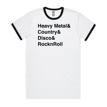 Load image into Gallery viewer, Front design of Heavy Metal tee - Imprint Merch - E-commerce
